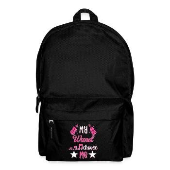Violin Music Violin Player Musician - Backpack - black - Front