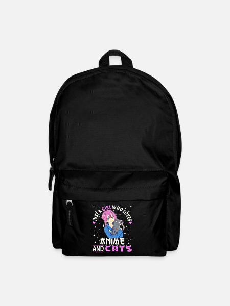 Anime Girl. Anime Merch. Otaku Manga - Rucksack - Schwarz