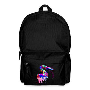 Gradients in the queue - Backpack - black - Front