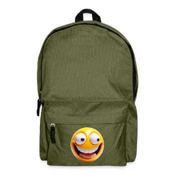 Mentally Unbalanced grimace XXXVIII - Backpack - olive green - Front