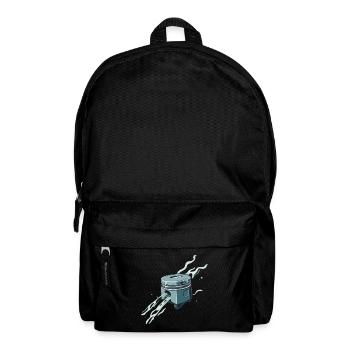 Piston Flame - Backpack - black - Front