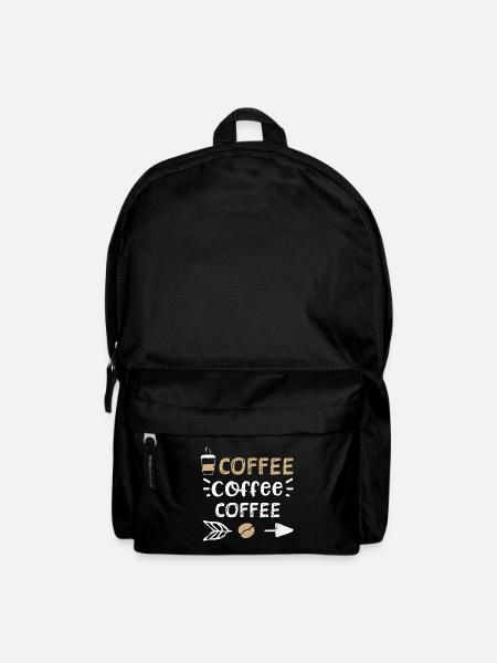 Coffee Coffee Coffee - Coffee - Rucksack - Schwarz
