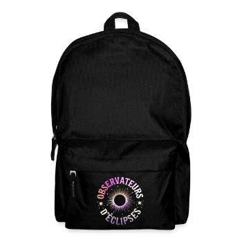 Observateur d'Éclipses - Sac à dos - noir - Devant