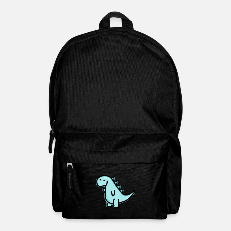 Süßer Dino - Rucksack - Schwarz