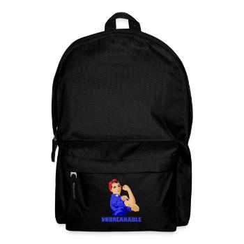 Unbreakable Strong Women Girl Power Feminismus - Rucksack - Schwarz - Vorne