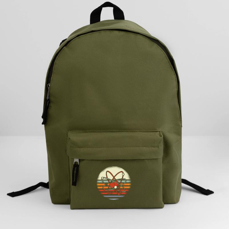 Science atom molecule physics Backpack
