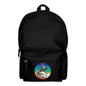 Vintage Tattoo Stift Tattoo Künstler - Rucksack - Schwarz - Vorne