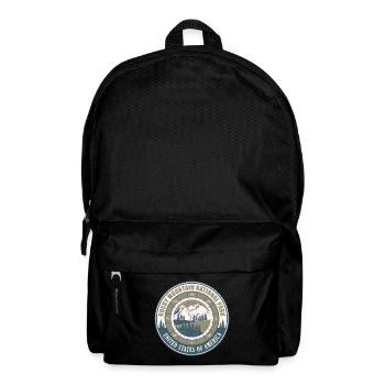 Rocky Mountain Nationalpark US Vintage Wandern - Rucksack - Schwarz - Vorne