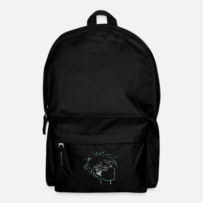 Manga Junge - Rucksack - Schwarz