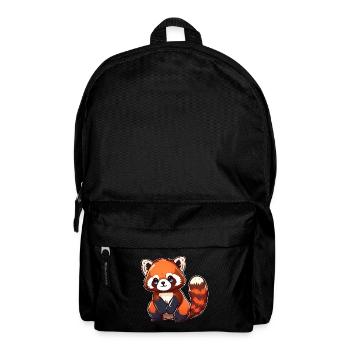 Roter Panda - Rucksack - Schwarz - Vorne