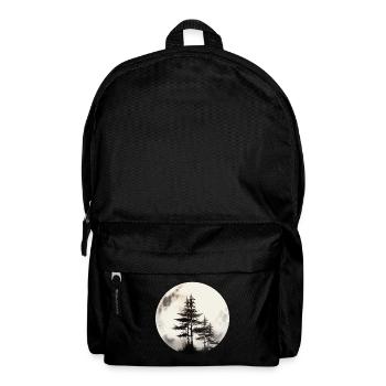Pine tree - Backpack - black - Front