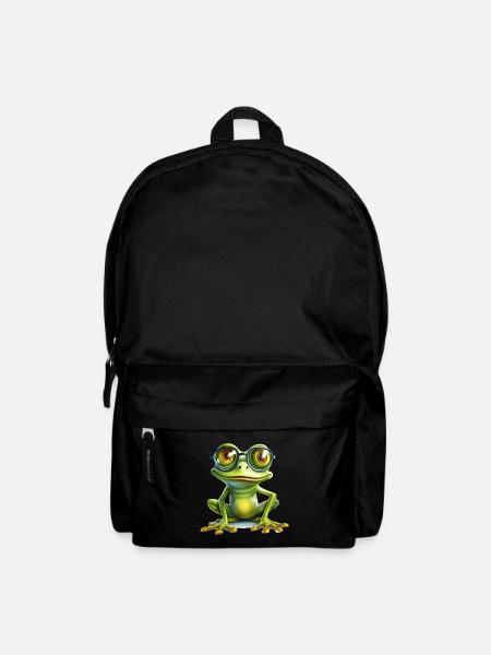 Les grenouilles n’ont pas vraiment besoin de lunettes - Sac à dos - noir