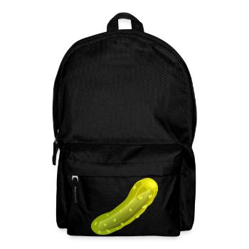 Gurke - Rucksack - Schwarz - Vorne