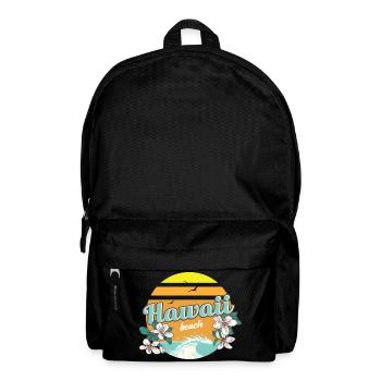 hawaii beach holiday Great summer holiday - Backpack - black - Front