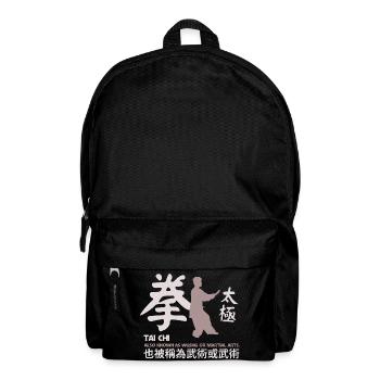Tai Chi china sport aka Wushu Martial Arts - Rucksack - Schwarz - Vorne
