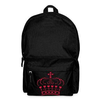 couronne - Sac à dos - noir - Devant