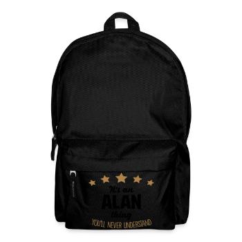 It's an alan name thing stars never under - Backpack - black - Front