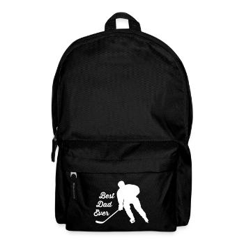 Eishockey - Rucksack - Schwarz - Vorne