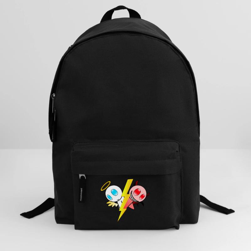Engel oder Teufel. Gut oder böse. Lieb oder frech Rucksack