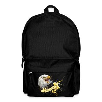 Bald eagle - Backpack - black - Front