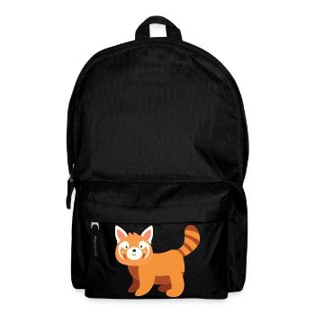 Kleiner Panda - Rucksack - Schwarz - Vorne