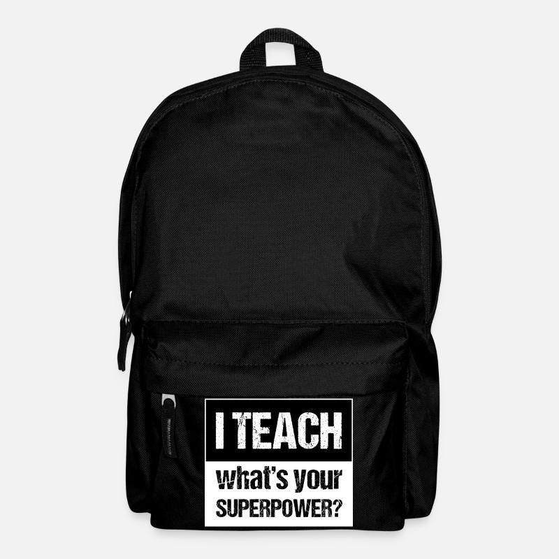 Und lehren - Rucksack - Schwarz