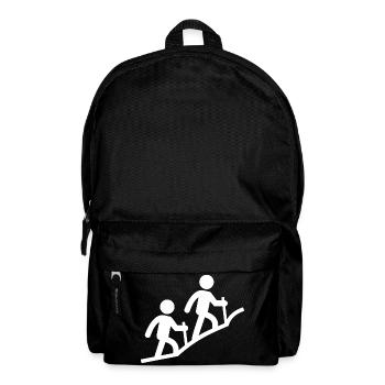 Randonnée, randonnée en montagne, trekking, course à pied - Sac à dos - noir - Devant