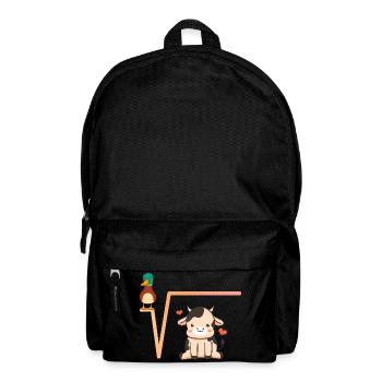 Idee für eine Mathematikerin - Rucksack - Schwarz - Vorne