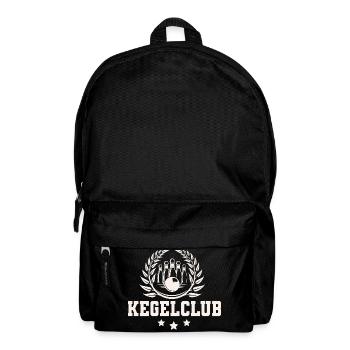 Kegelclub Kegeln - Rucksack - Schwarz - Vorne