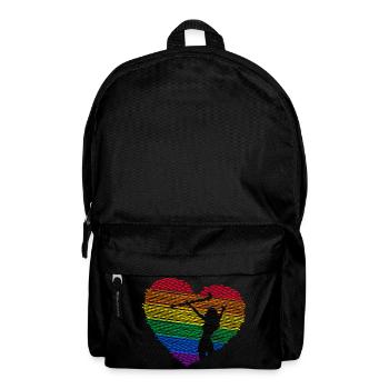 feldhockey hockey fieldhockey-lgbt - Backpack - black - Front