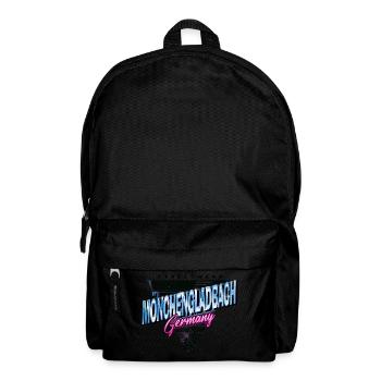 Mönchengladbach Deutschland Stadt Vintage Retro - Rucksack - Schwarz - Vorne