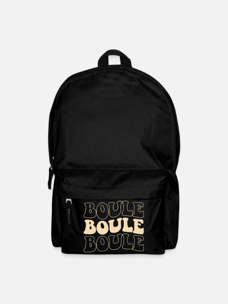 Boules de boules pour Boules Boules Boules Pétanque Boule - Sac à dos - noir