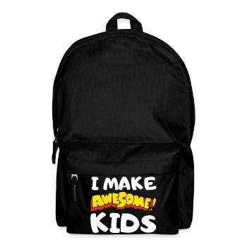 I make great kids comics - Backpack - black - Front