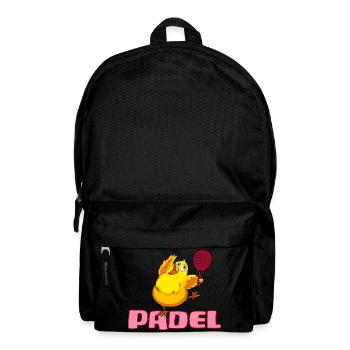 Padel Padel Tennis Magenta-Padel-Chick Paddle - Sac à dos - noir - Devant