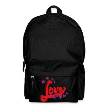 Greetings from - from wherever - Backpack - black - Front