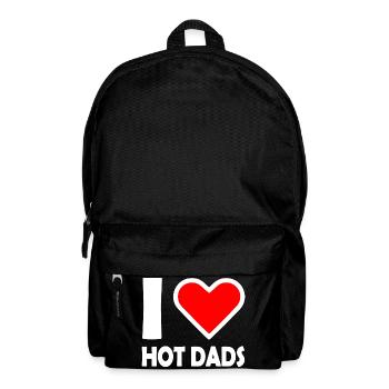 I love hot dads - Sac à dos - noir - Devant