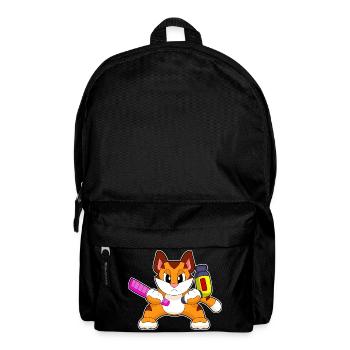 Tiger Hairdresser Comb Hair Dryer - Backpack - black - Front