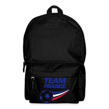 team france soccer - Rucksack - Schwarz - Vorne