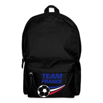 team france soccer - Rucksack - Schwarz - Vorne