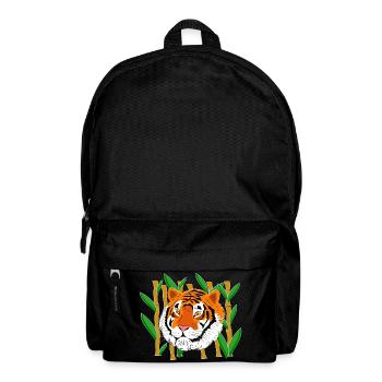 Tiger's Head - Backpack - black - Front