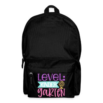 Level: Kindergarten - Backpack - black - Front