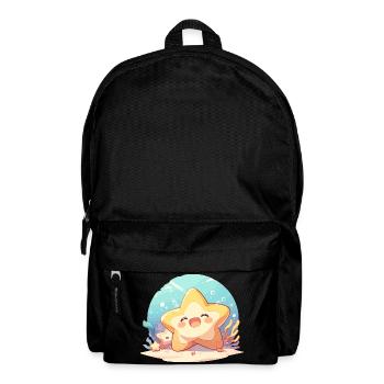Seesterne Seestern - Rucksack - Schwarz - Vorne