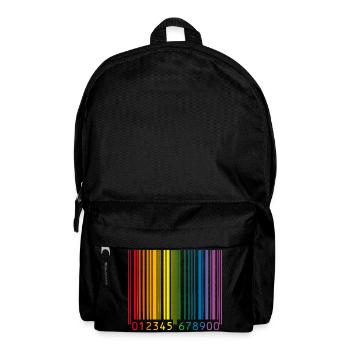 Gay Barcode - Backpack - black - Front