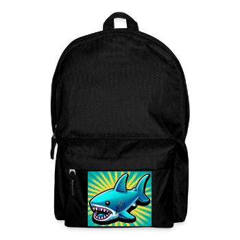 Shark - Backpack - black - Front