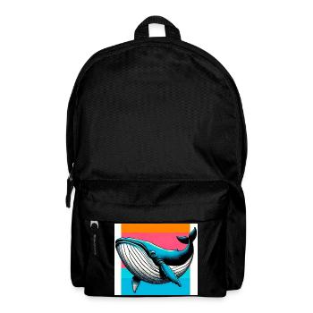 baleine - Sac à dos - noir - Devant
