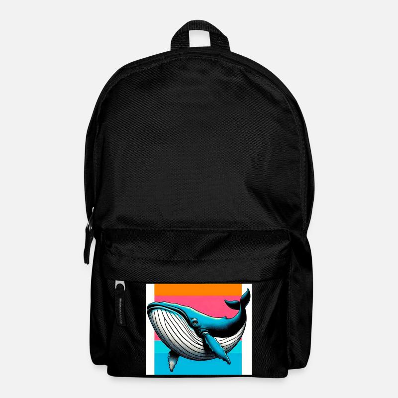Wal - Rucksack - Schwarz