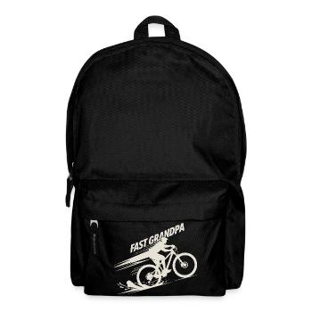 Fast Grandpa Mountain Bike E-Bike Gift for Grandpa - Backpack - black - Front