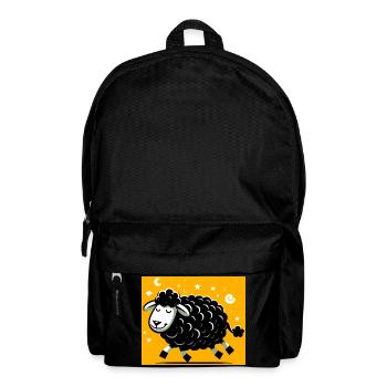 Mouton noir - Sac à dos - noir - Devant