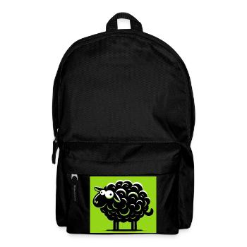 Mouton noir - Sac à dos - noir - Devant