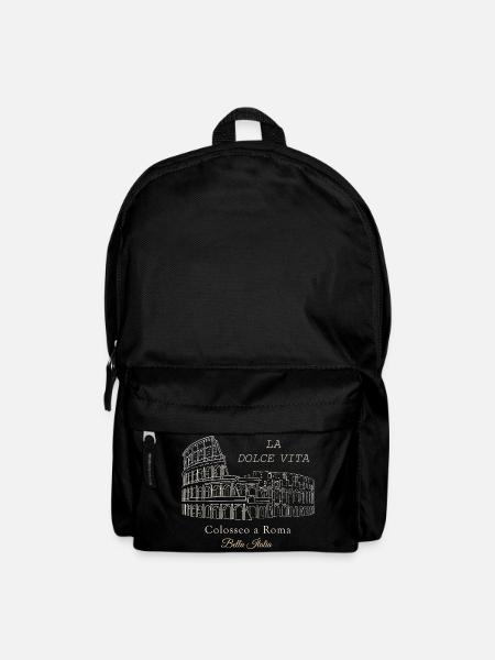 Colosseo Rom La Dolce Vita - Rucksack - Schwarz